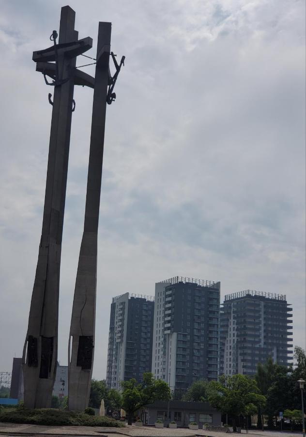 City Center Apartment Bastion Walowa 格但斯克 外观 照片